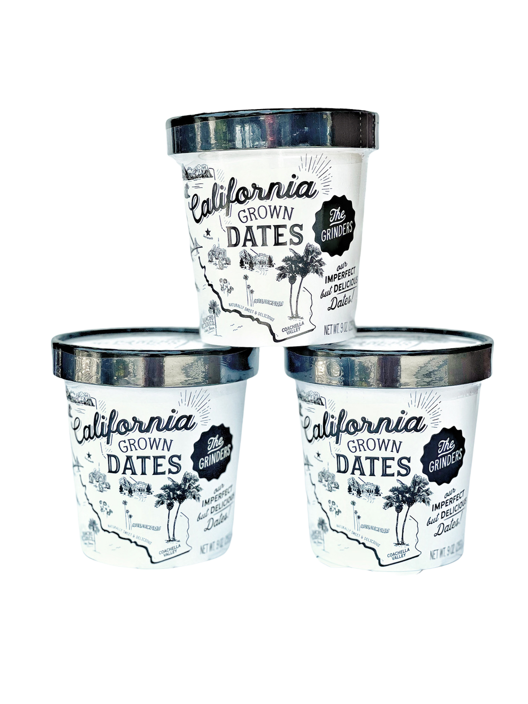 Rancho Meladuco Date Farm - "Little Mels" - 4.5 oz. cup of Medjool Dates