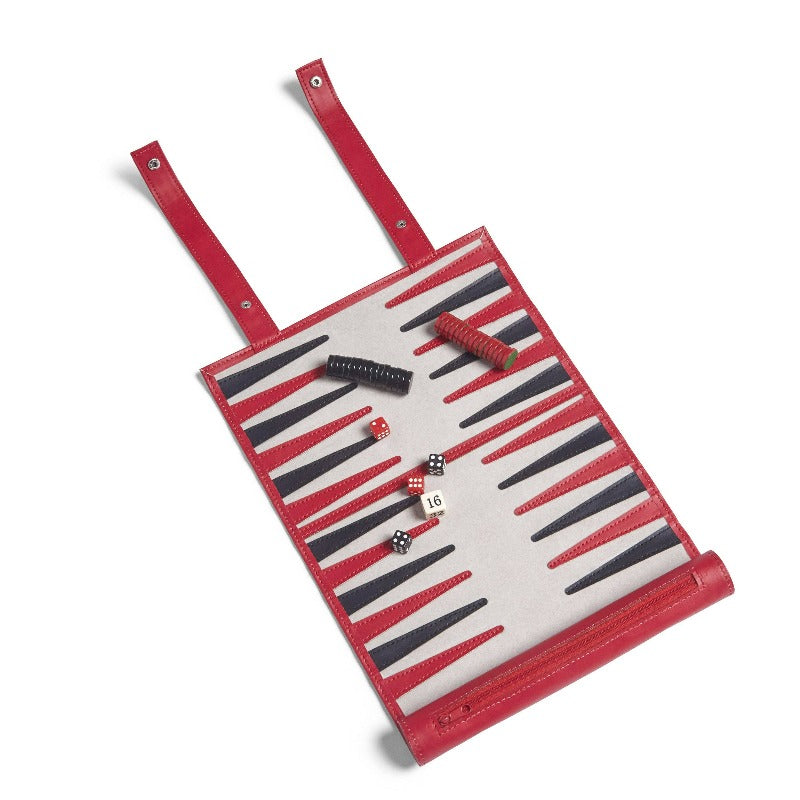 Brouk and Co. Roll up Backgammon set