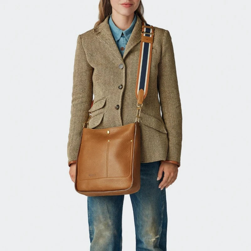 Shinola Pocket Crossbody Bag Tan