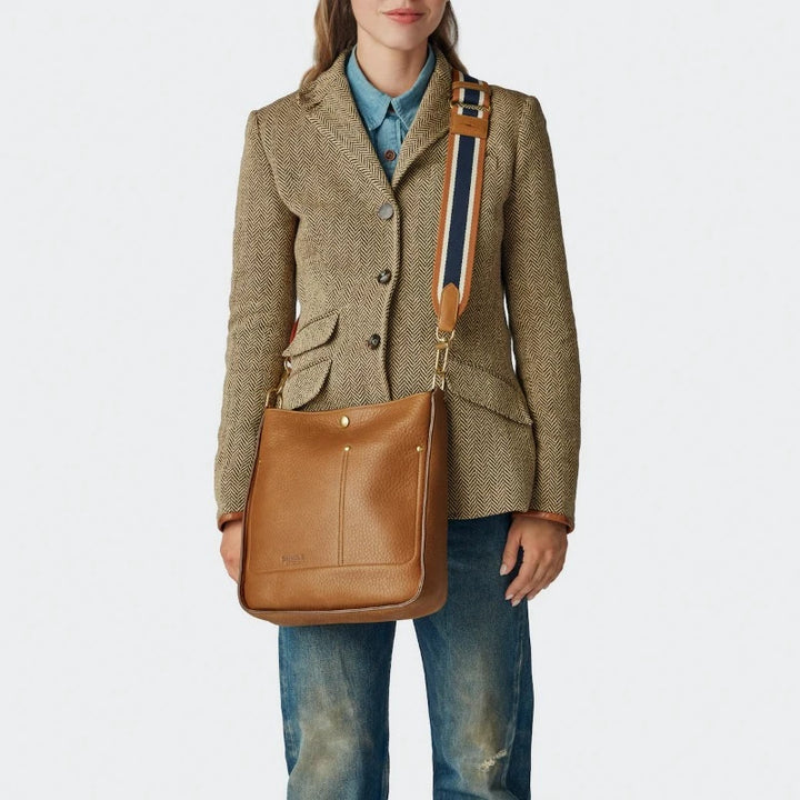 Shinola Pocket Crossbody Bag Tan