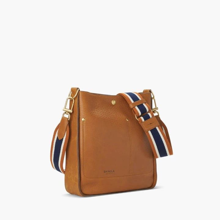 Shinola Pocket Crossbody Bag Tan