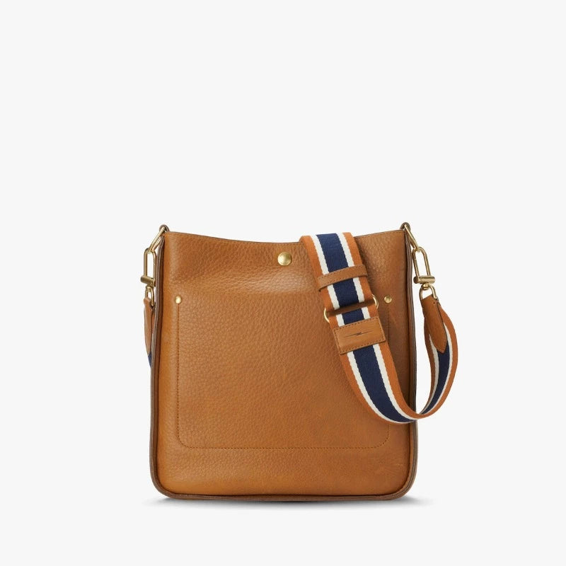 Shinola Pocket Crossbody Bag Tan