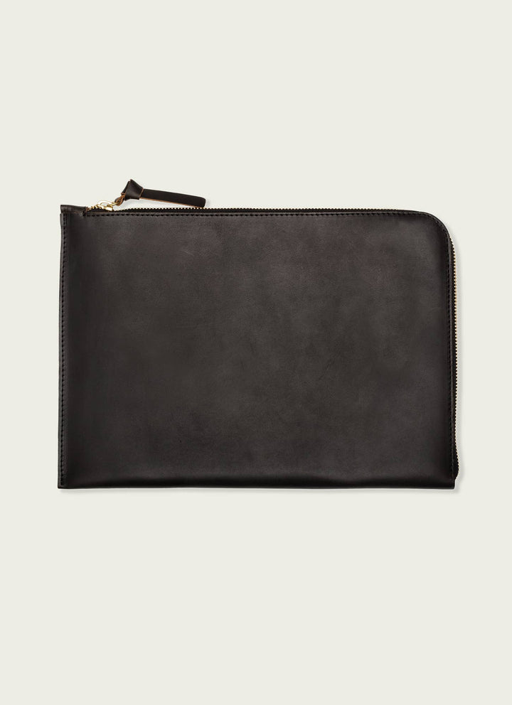 WP Standard - 13'' Leather Laptop Sleeve in Olive