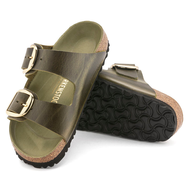 Birkenstock Arizona Big Buckle Sandals | Olive Green (N)
