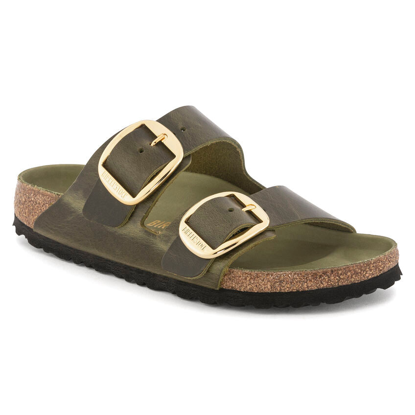 Birkenstock Arizona Big Buckle Sandals | Olive Green (N)