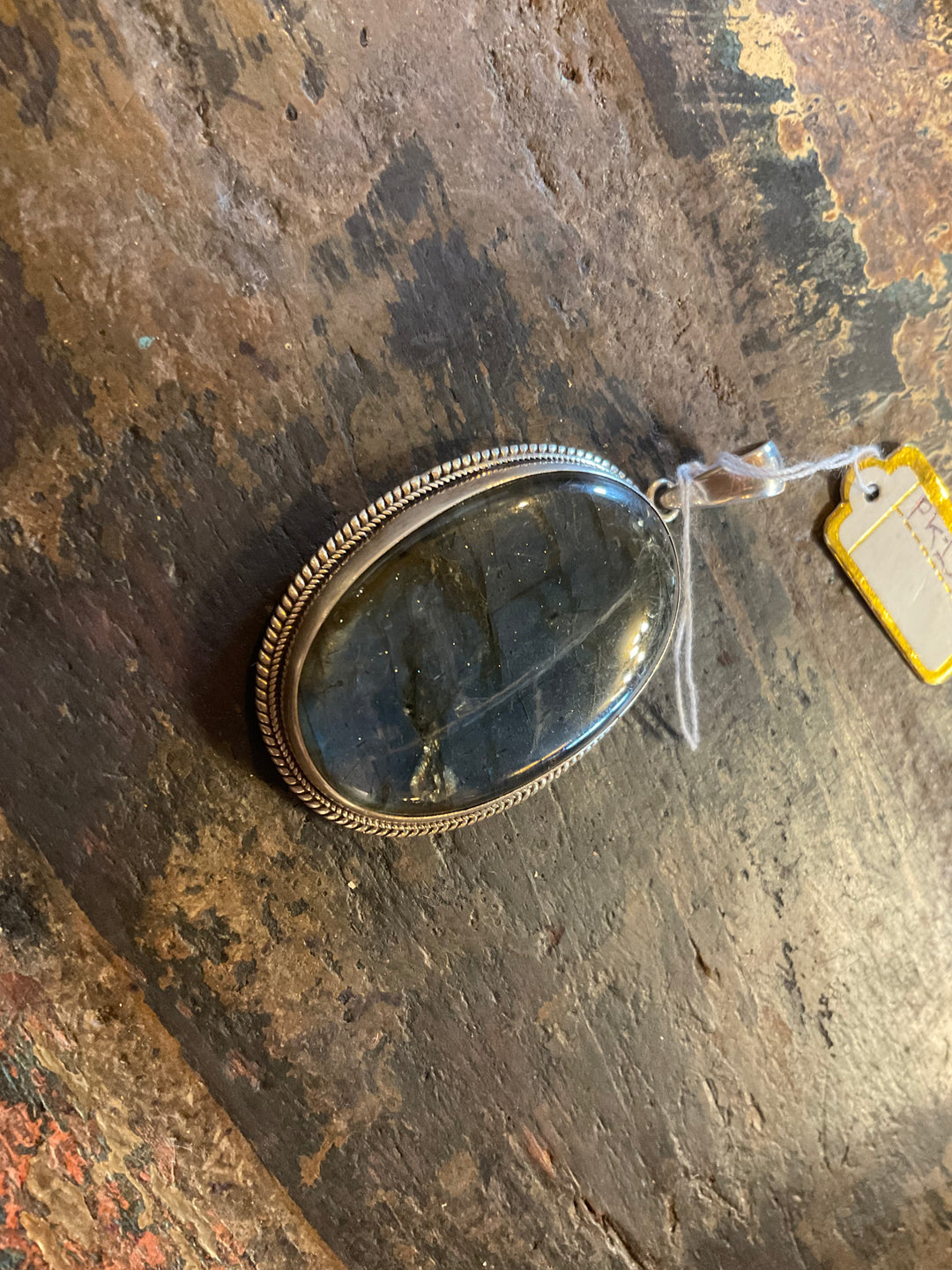 Nepali Labradorite Silver Pendant