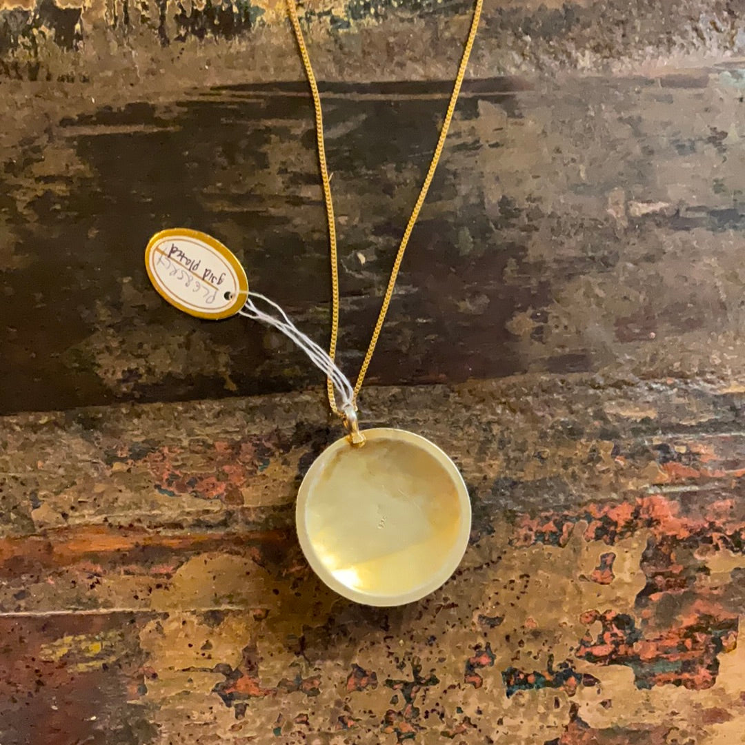 Nepali Gold Plated 22k Pendant