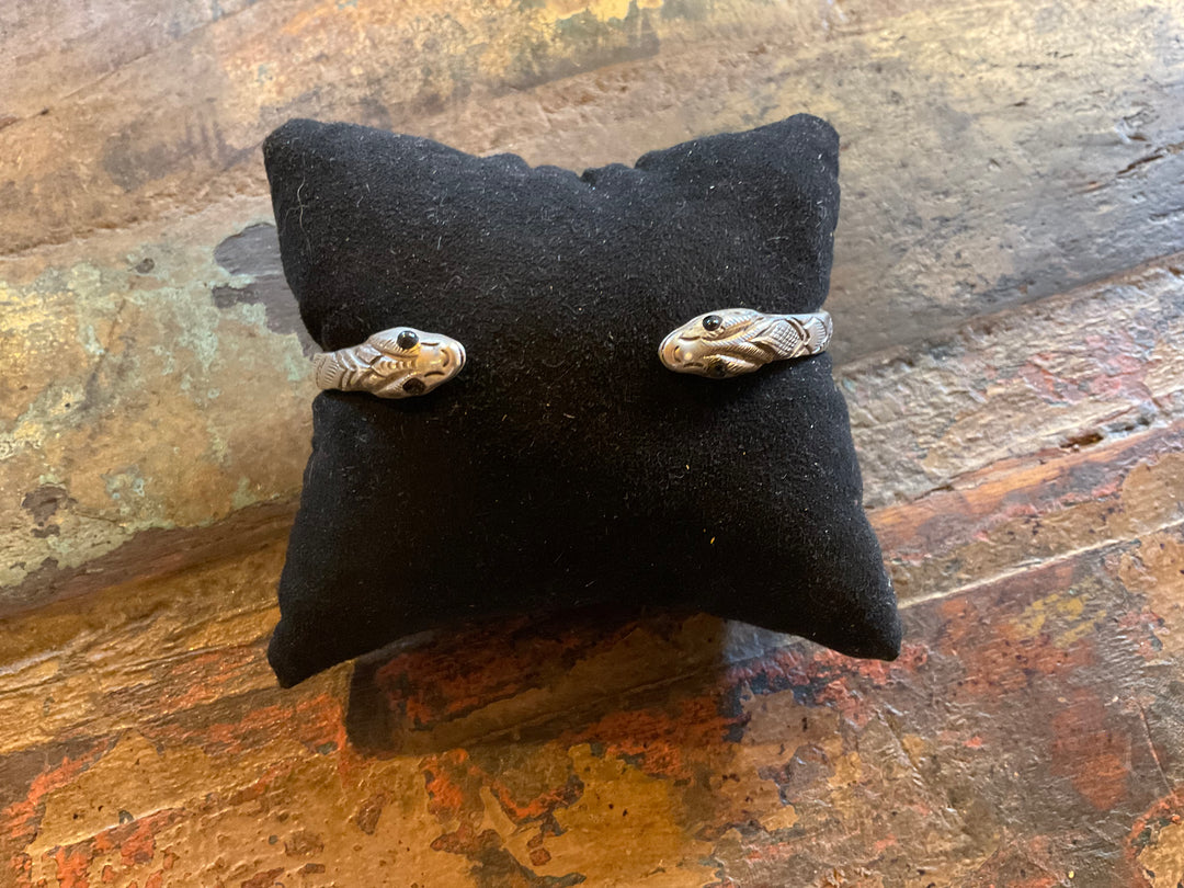 Nepali Silver Snake Bracelet