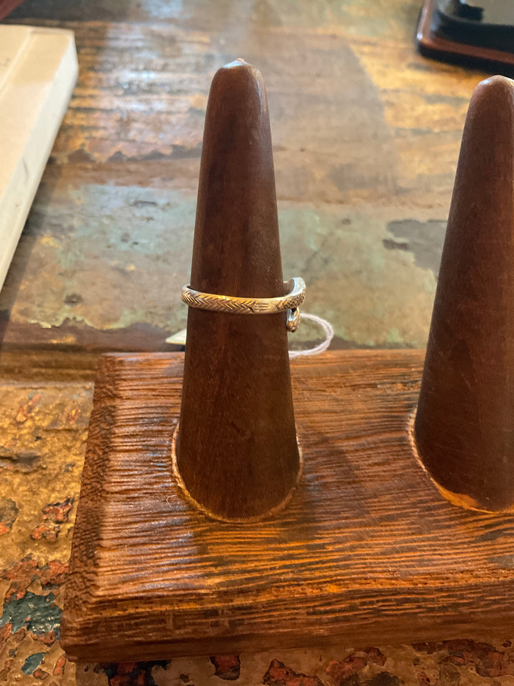 Nepali Silver Snake Ring
