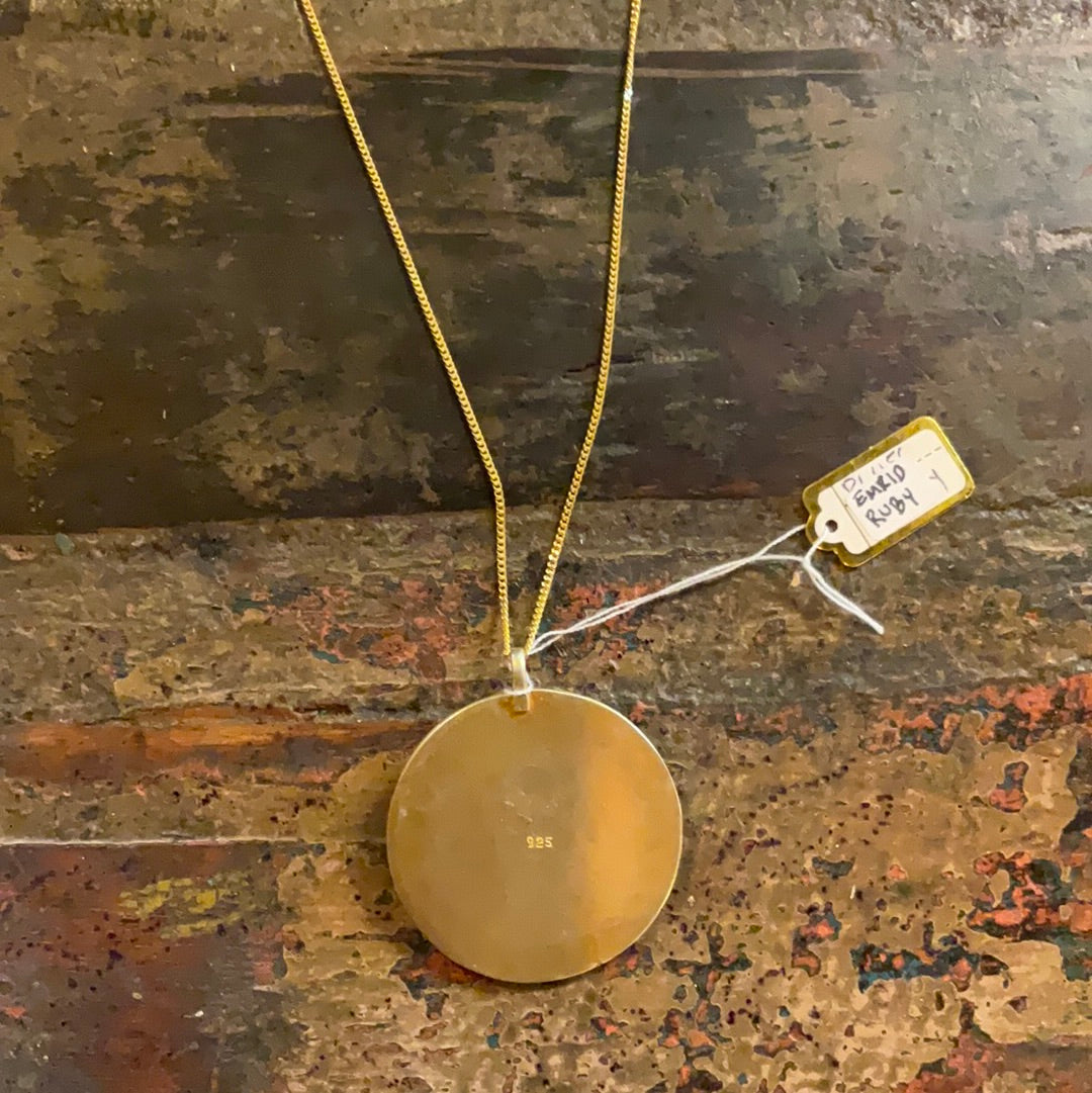 Nepali Gold Plated 22k Pendant