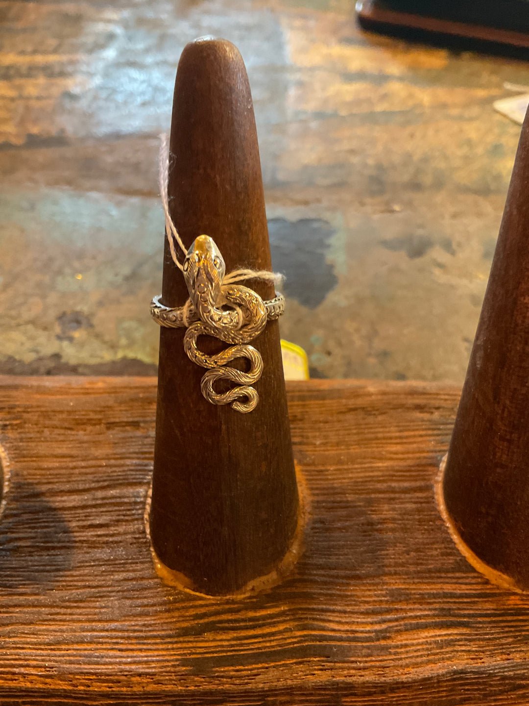 Nepali Silver Snake Ring