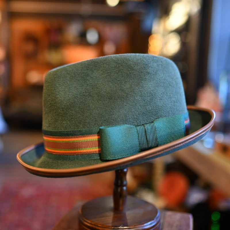 Cha Cha's House of Ill Repute "William" Green Furfelt Fedora
