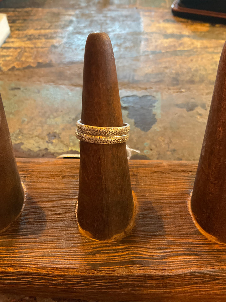 Nepali Silver Double Snake Ring