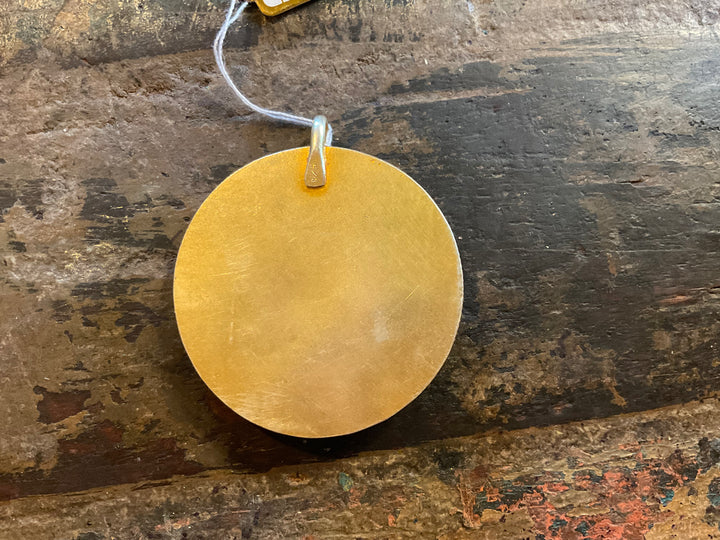 Nepali Gold Plated 22k Tara Pendant
