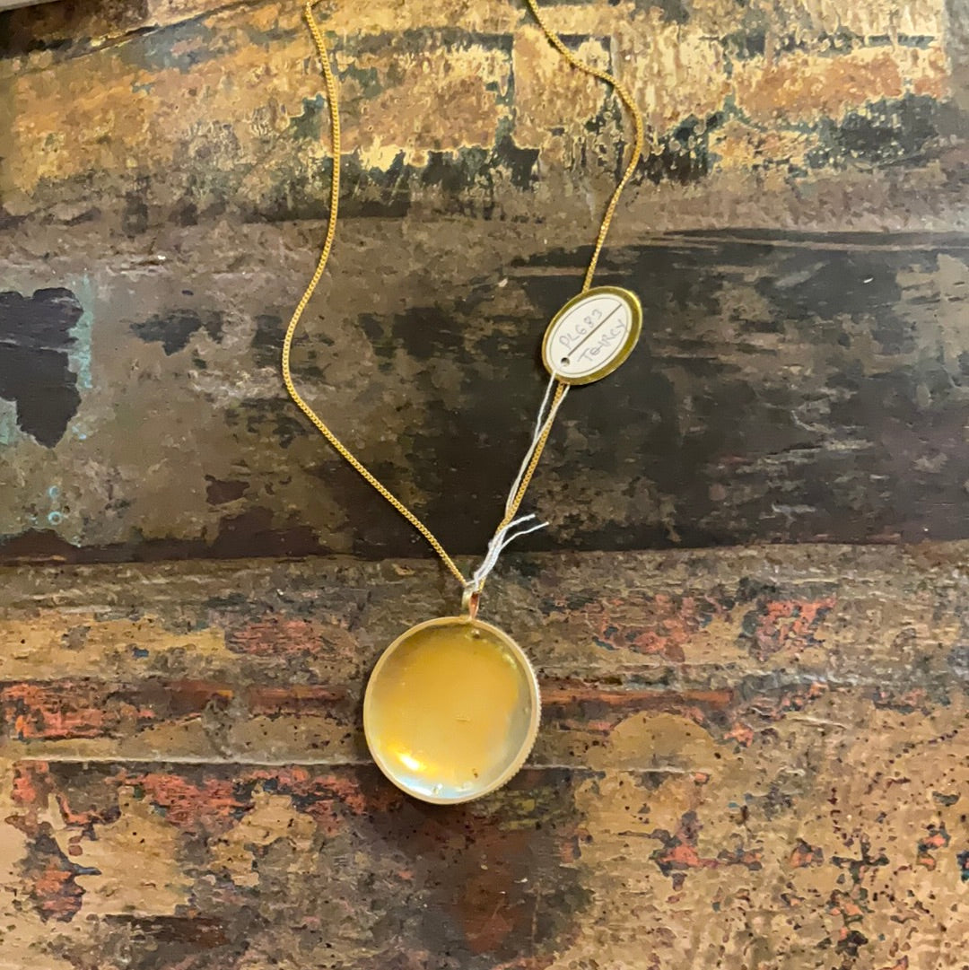 Nepali Gold Plated 22k Dorge Pendant