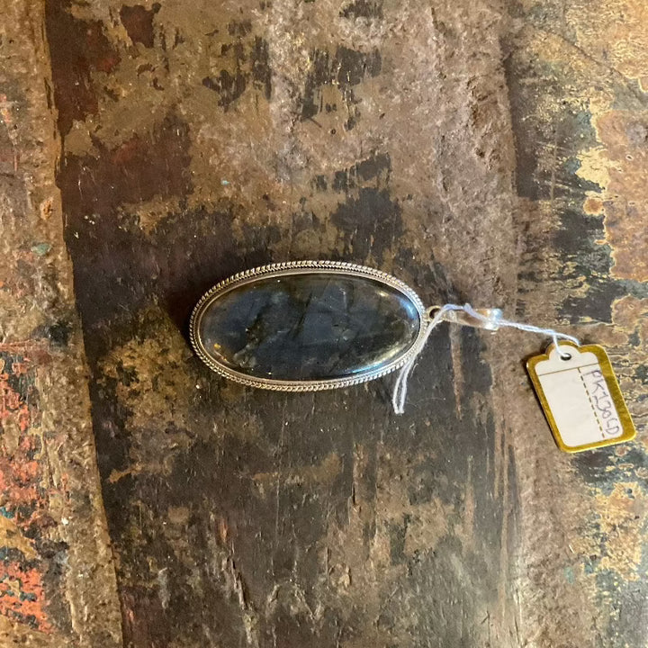 Nepali Labradorite Silver Pendant