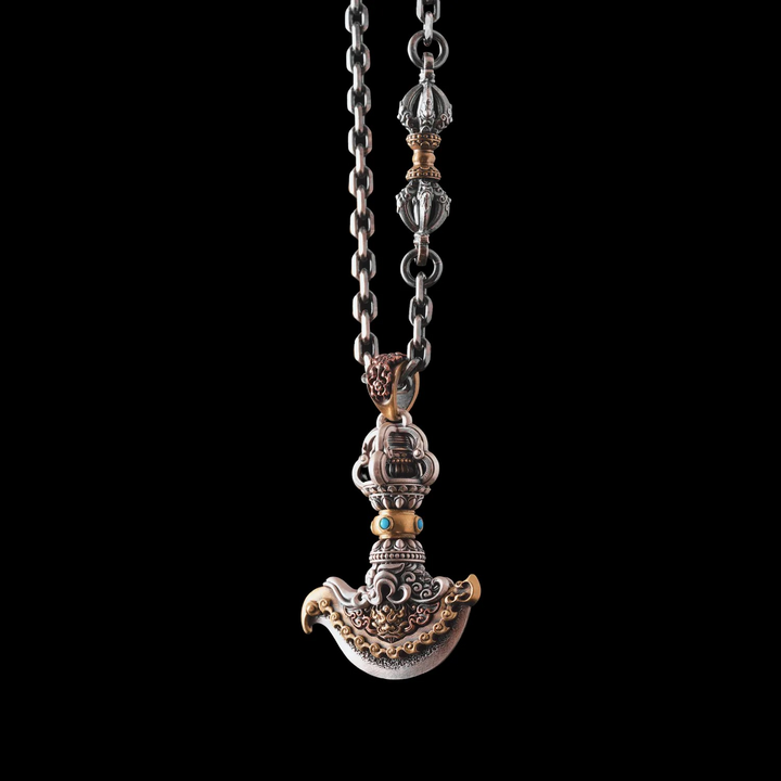 Copperist Wu Vajra Axe Blade Pendant