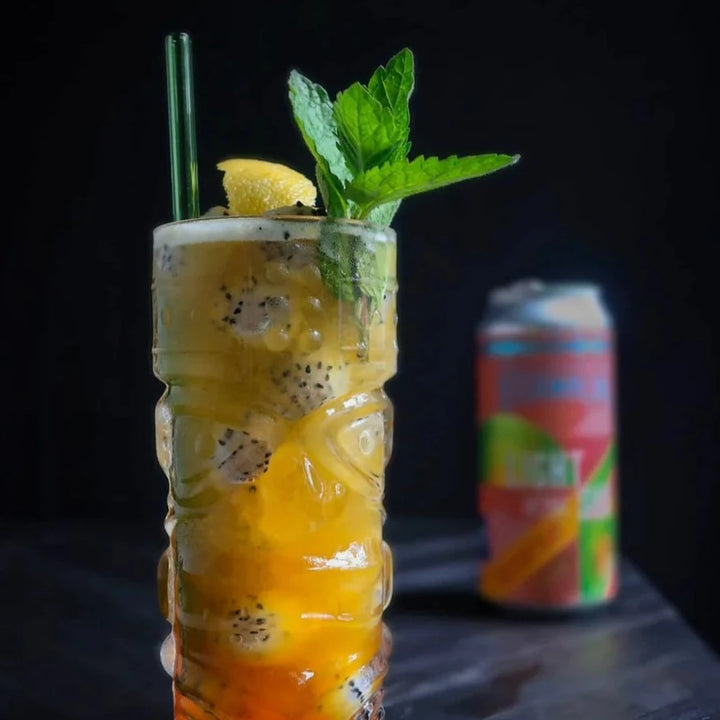 Viski Pacific Crystal Tiki Glasses