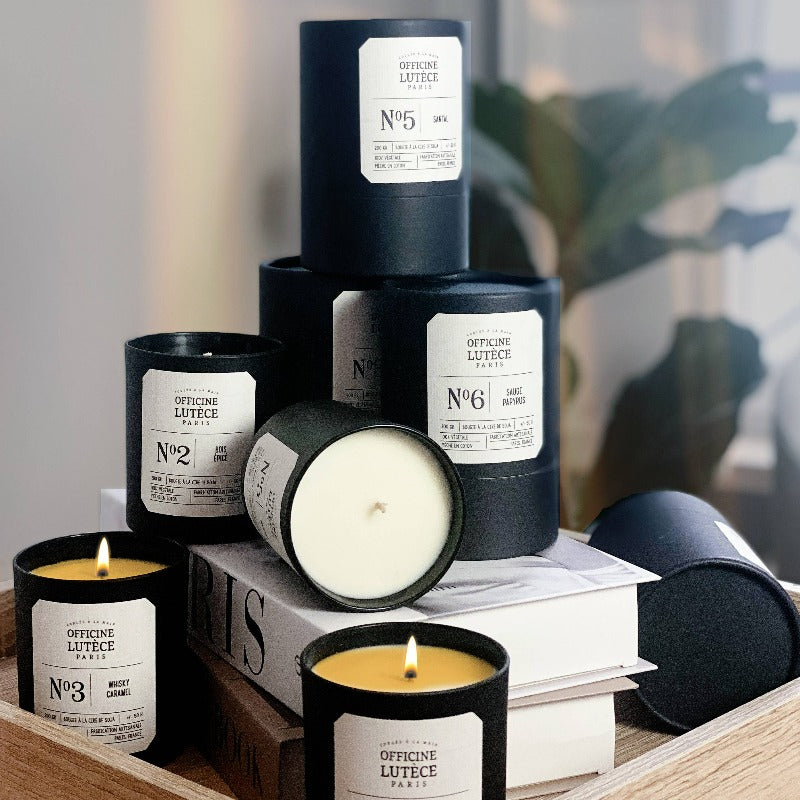 Officine Lutèce No.8 Candle | Black Peony & Wild Ebony