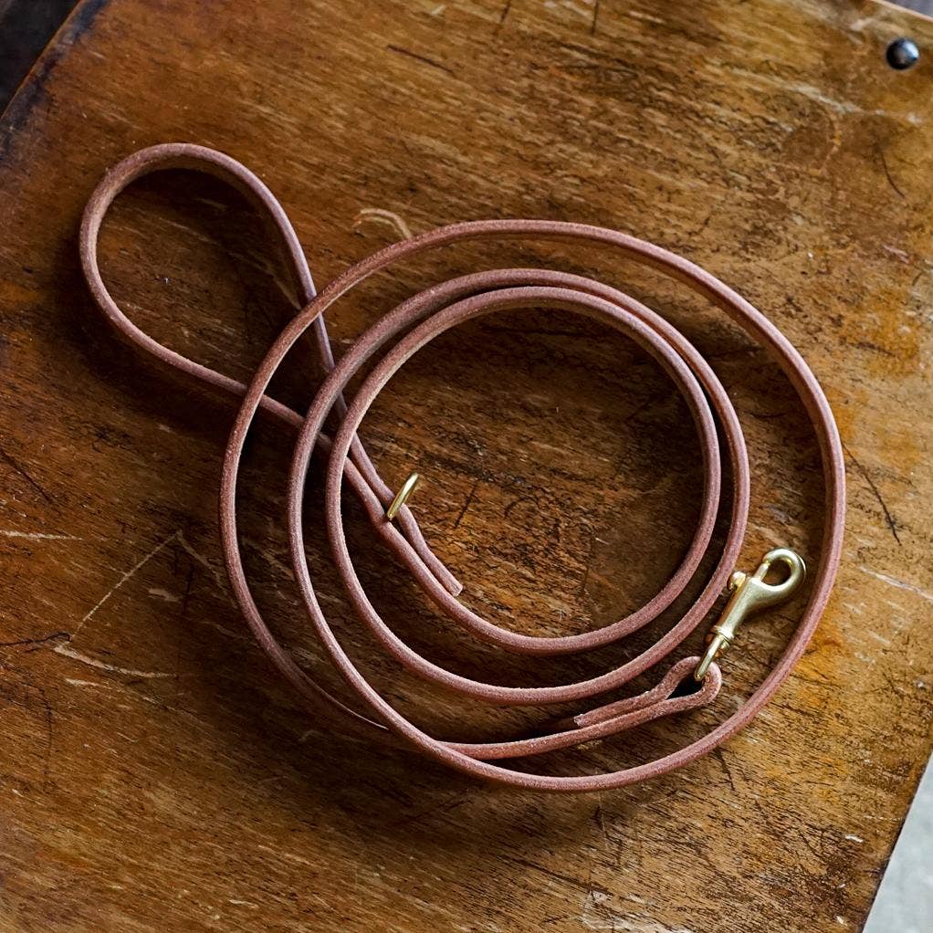 Odin Harness Leather Dog Leash