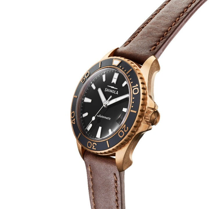 Shinola The Bronze Monster Automatic 43mm Watch