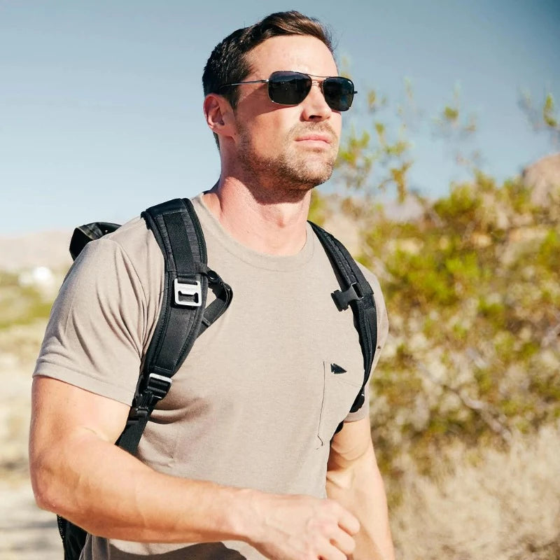 Randolph Archer Sunglasses | Gunmetal Frame with American Gray Lens (AR002)