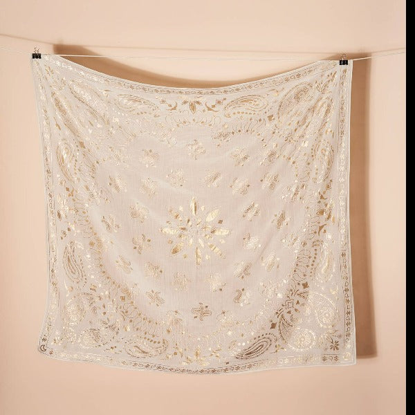 Bandana Blanco et Dore