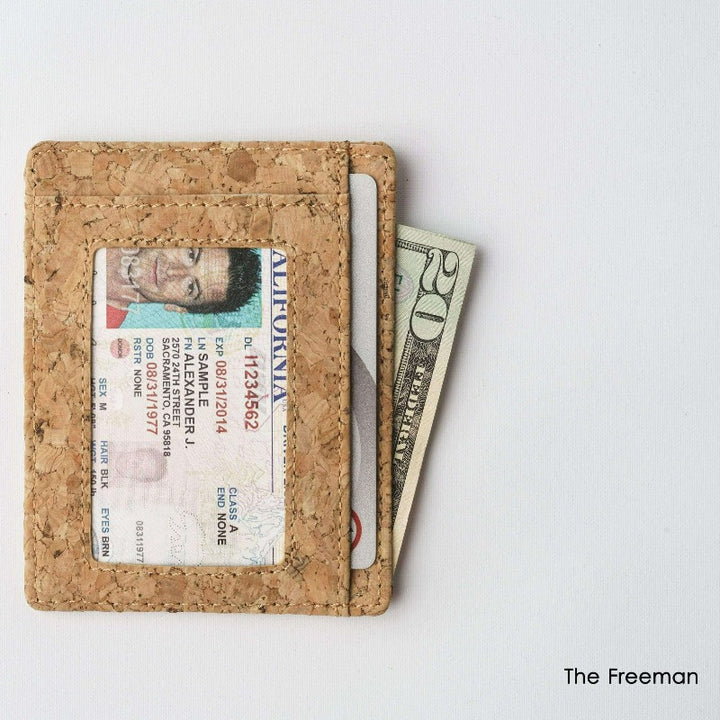 Andar "The Freeman" Cork Wallet