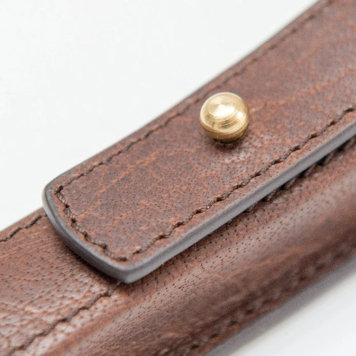 Captain Fawcett Hand Crafted Leather Razor Case