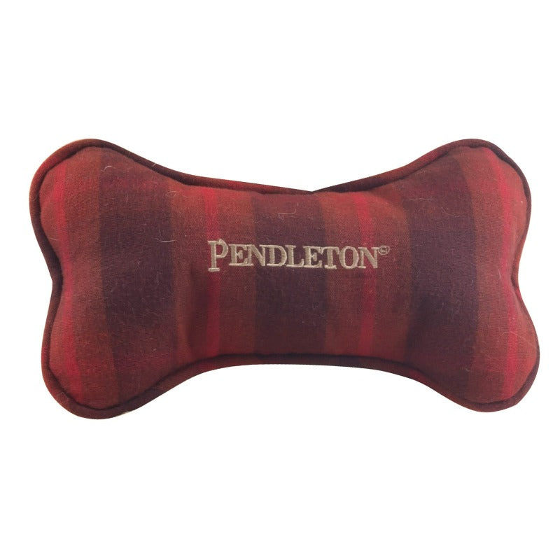 Pendleton Pet Plaid Bone Toy