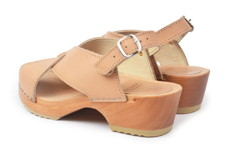 Maguba Astoria Clog Sandal in Natural