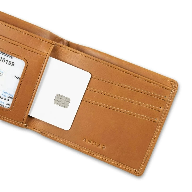 Andar "The Diplomat" Wallet - tan