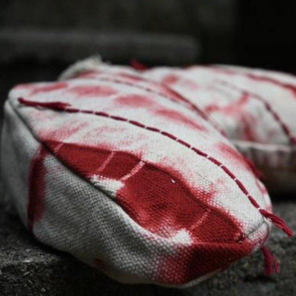 Crescent Shaped Meditation Cushion - the five clouds