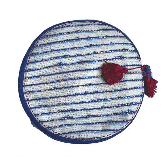 Round Eclipse Moon Buckwheat Meditation Cushion - the five clouds