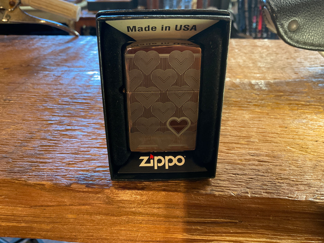 Heart zippo lighter