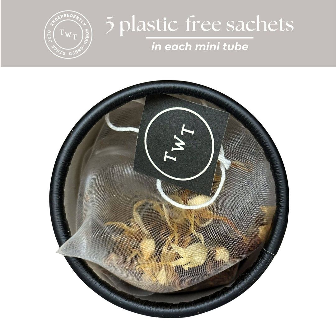 Tea with Tae - Bakeshop Bliss Holiday Herbal Mini Tube Gift (5 tea bags)