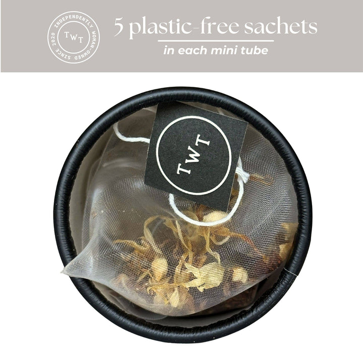 Tea with Tae - Bakeshop Bliss Holiday Herbal Mini Tube Gift (5 tea bags)