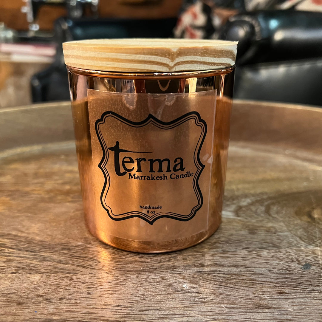 Terma Goods Hand Made Marrakesh Candle (8oz)