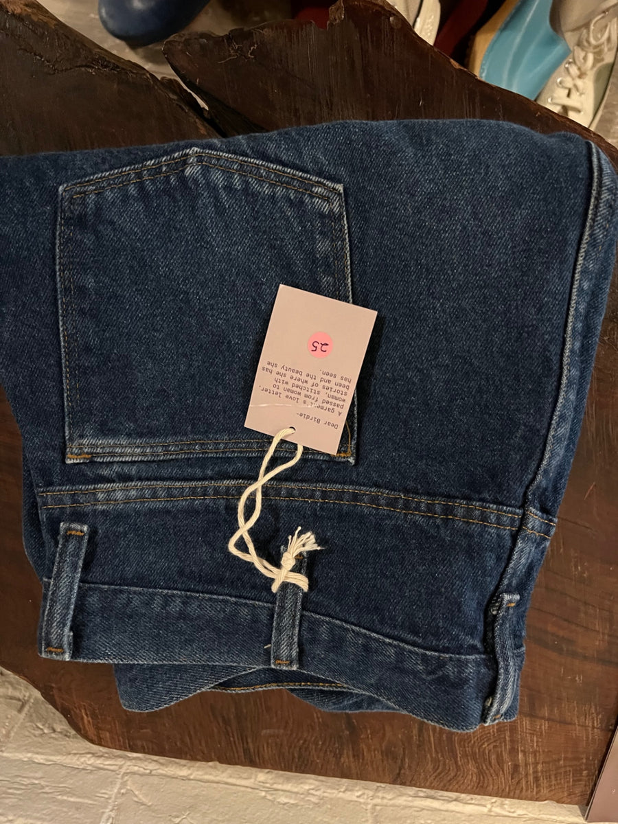 Vintage Jeans Large Dark blue