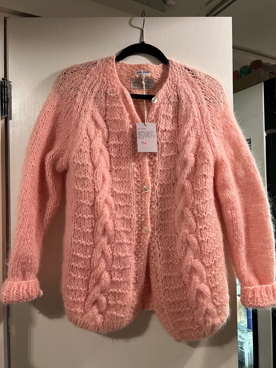 Dear Birdie sweater Medium Pink