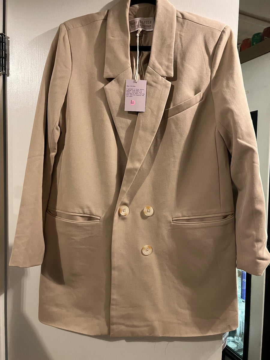 Dear Birdie Blazer Medium Beige