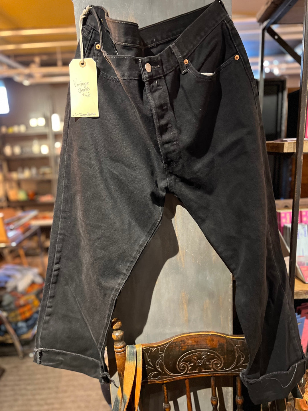 Levis Vintage Jeans 36 Black