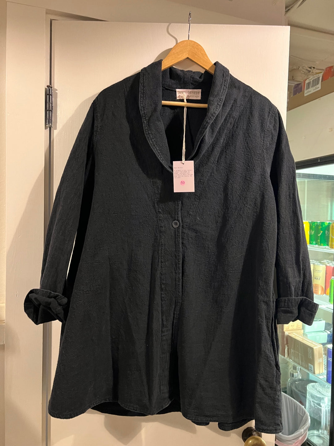 Dear Birdie Jacket Large Black