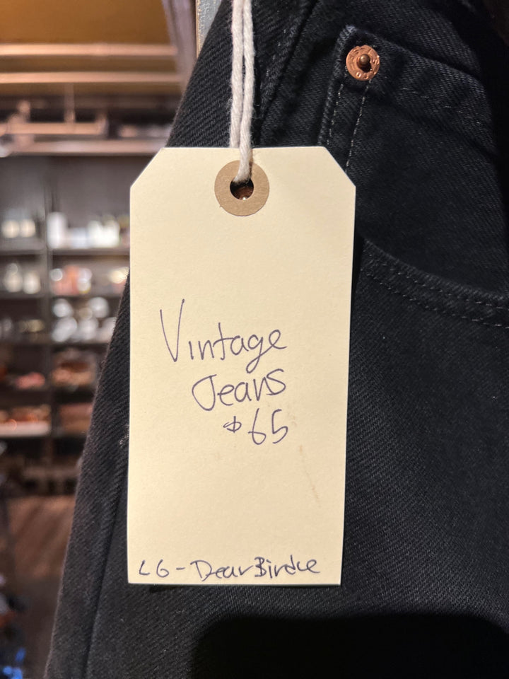 Levis Vintage Jeans 36 Black