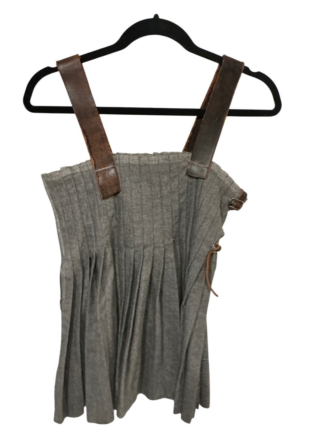 Hazel Brown Wool Shirt XS Grey