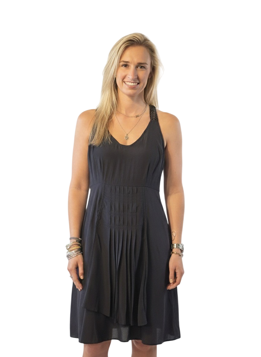 Vena Cava Dress with Grommots