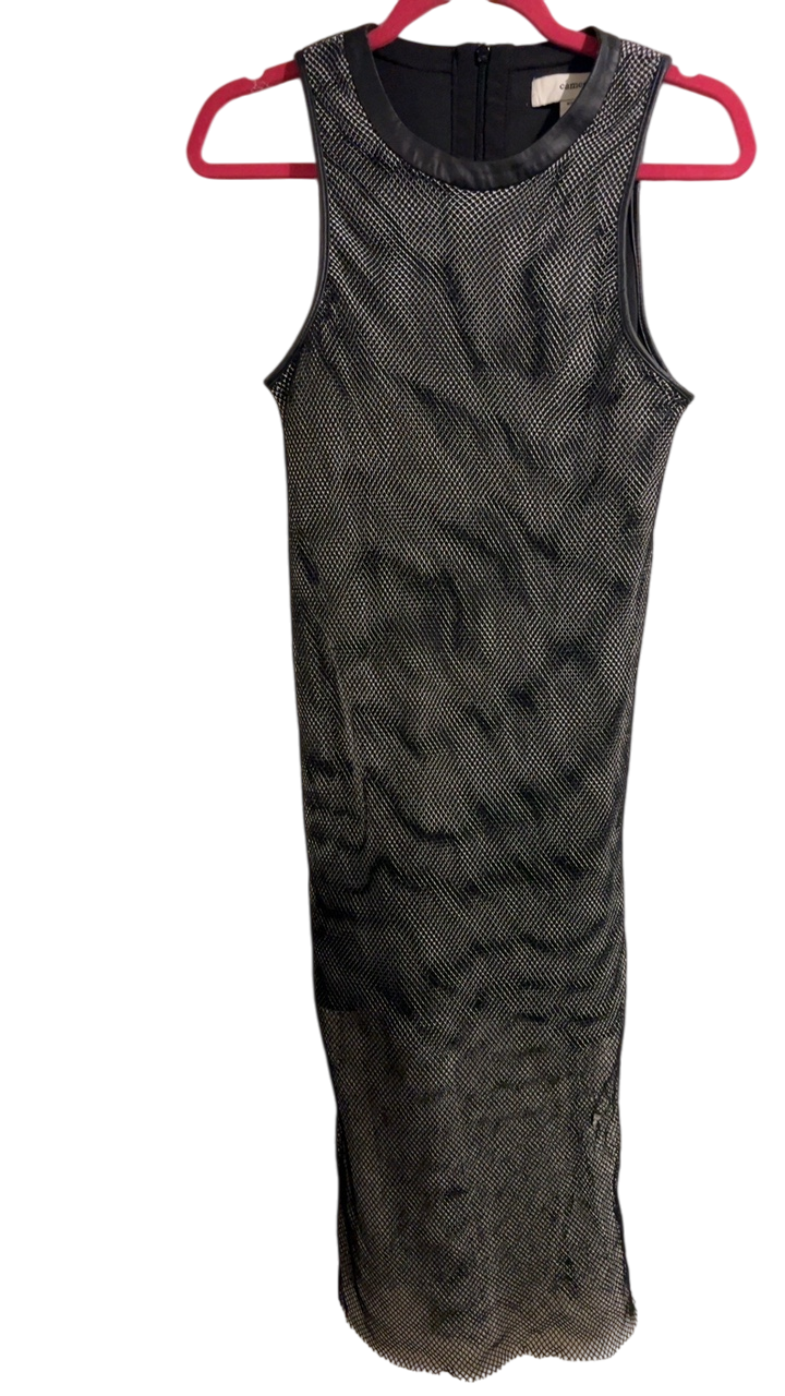 Cameo Dress XS Black and white with mesh