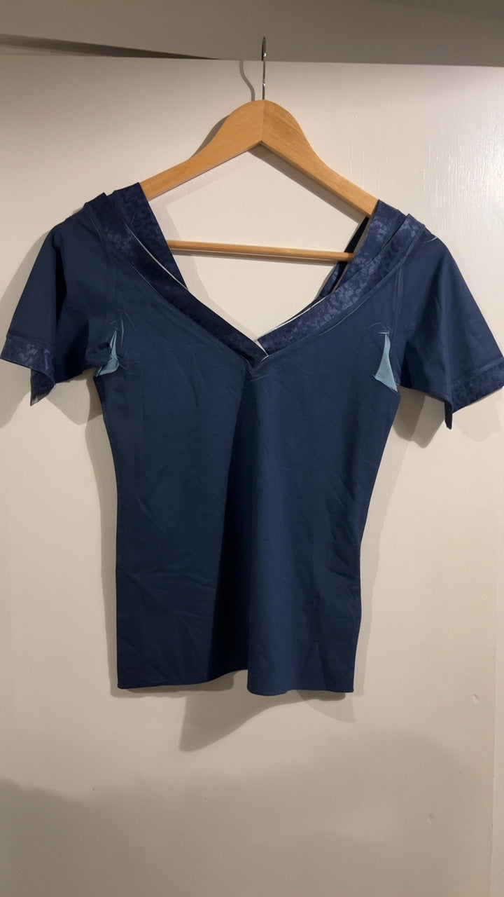 Intermix Shirt Small Navy blue