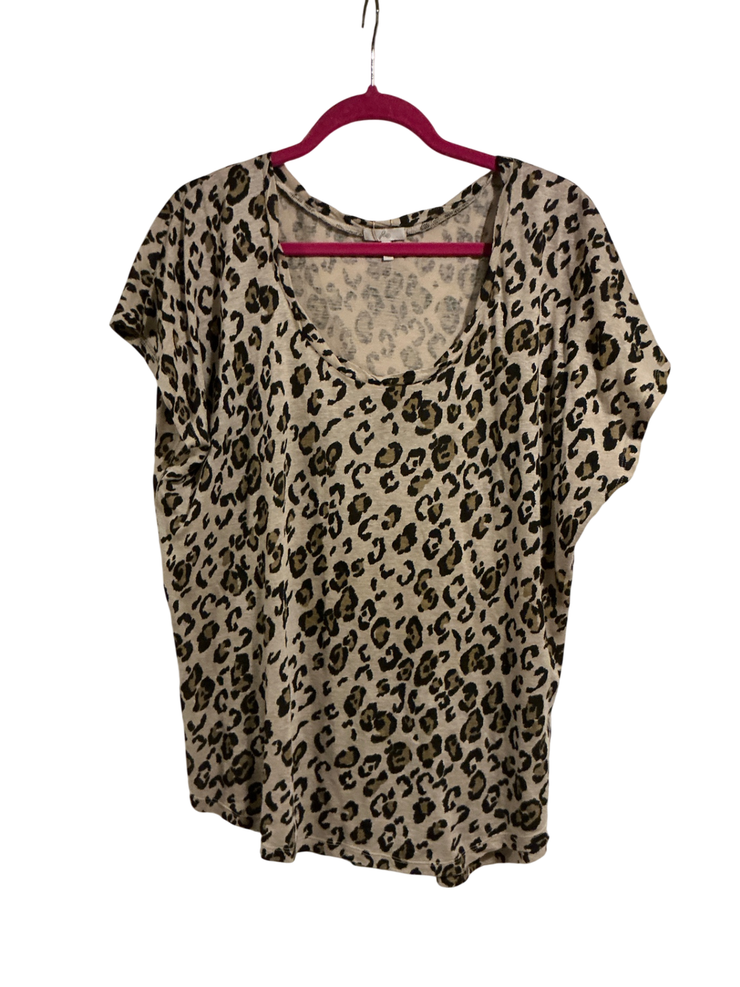 Joie Blouse Large Beige and Brown