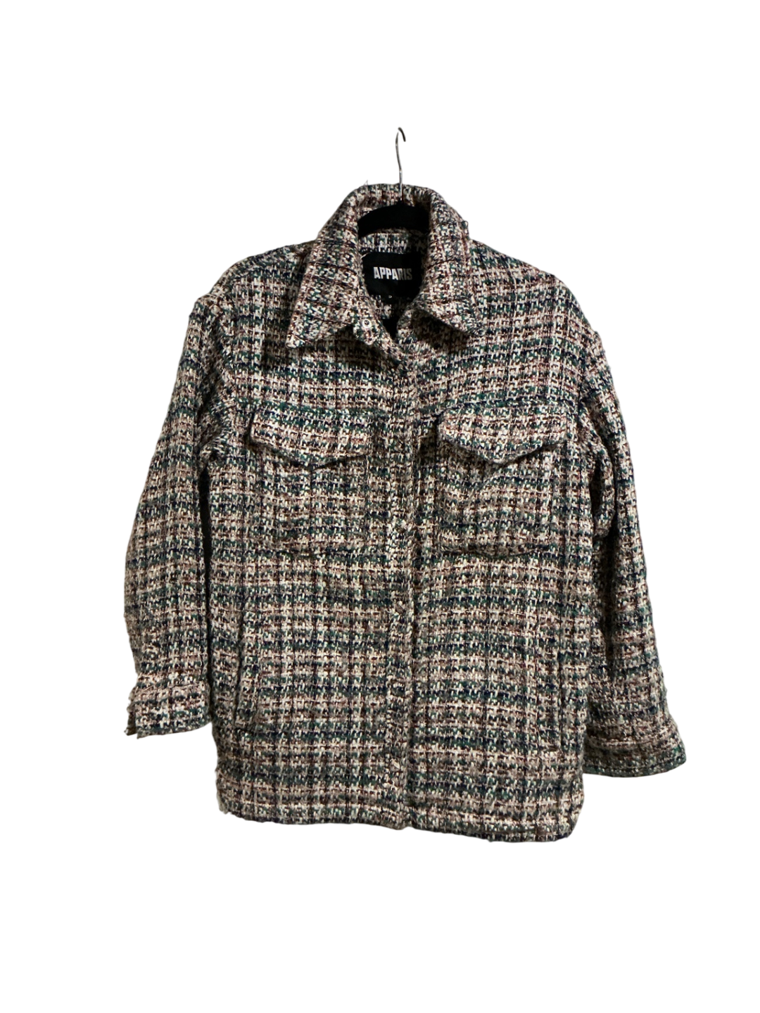 APPARIS Jacket Small Multicolor (beige, black, white, green)